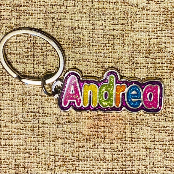 Accessories - Andrea personalized name keychain